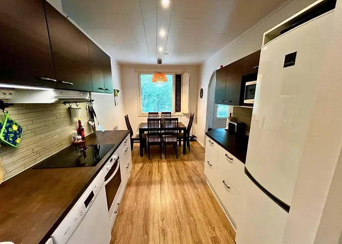 度假居 Townhouse With Sauna And Private Parking In